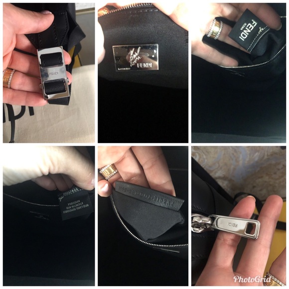 Ltd Edition Fendi Crystal Carlito Large Backpack main image 7